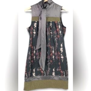 Hype silk and wool dress; back zipper; fully lined